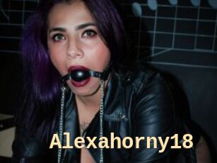 Alexahorny18