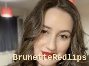 BrunetteRedlips