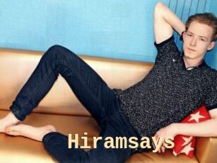 Hiramsays