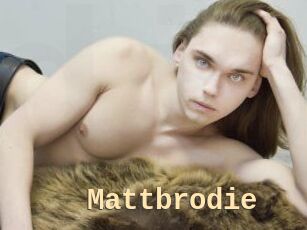 Mattbrodie